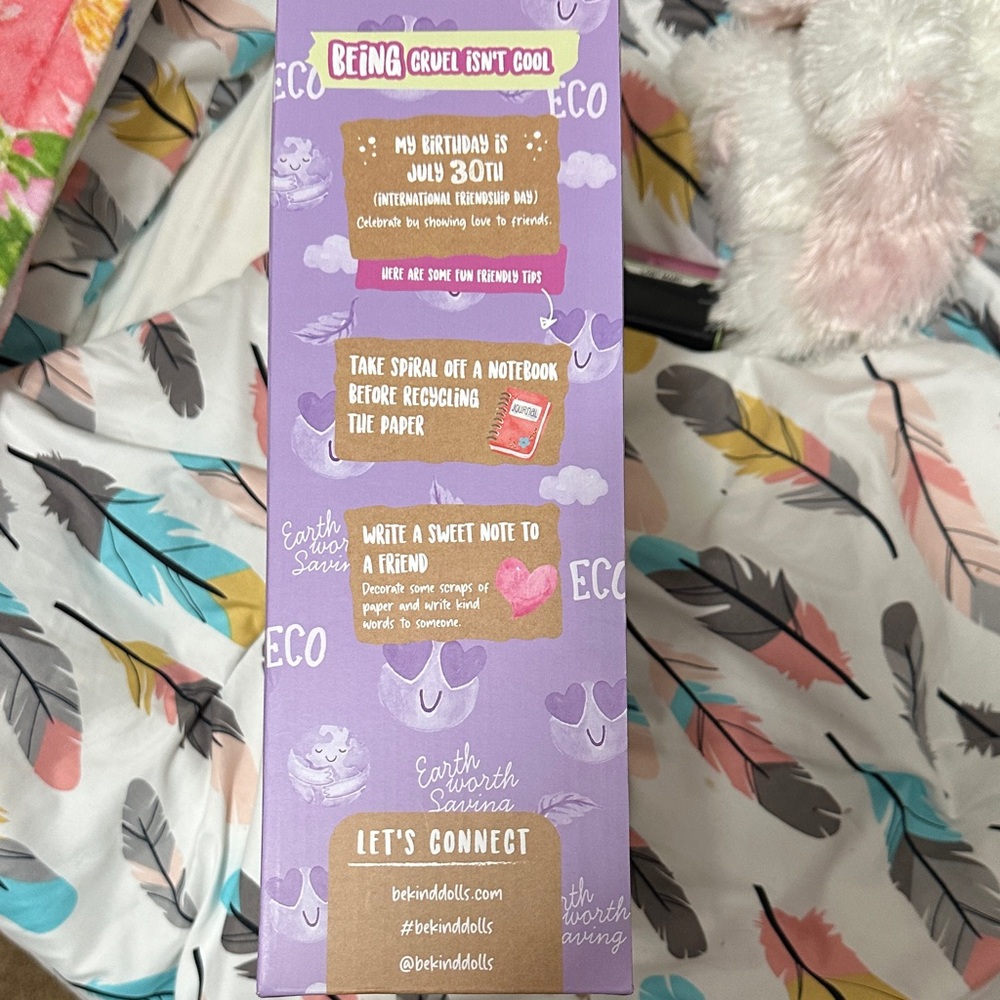 NWT Eco-Friendly Be Kind Doll with DIY Play by Jada girls toy - Picture 9 of 11
